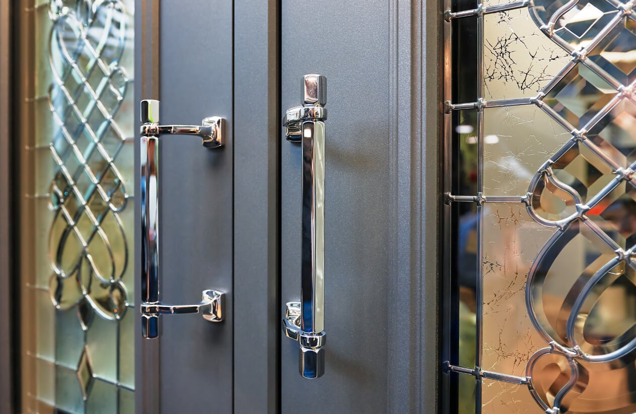 Poignées rétro pour portes d’entrée traditionnelles