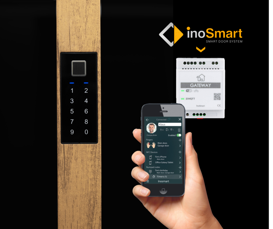 Inosmart sur portes en aluminium