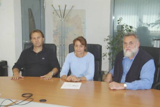 Anton Šenk, Verica Šenk et Janez Lesar