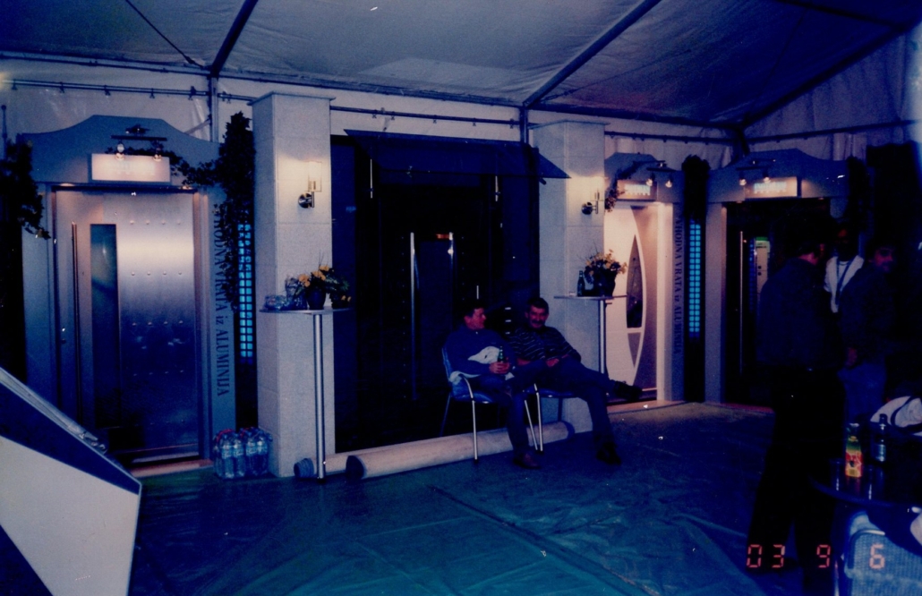 Ancienne image d’un salon où Inotherm exposait également