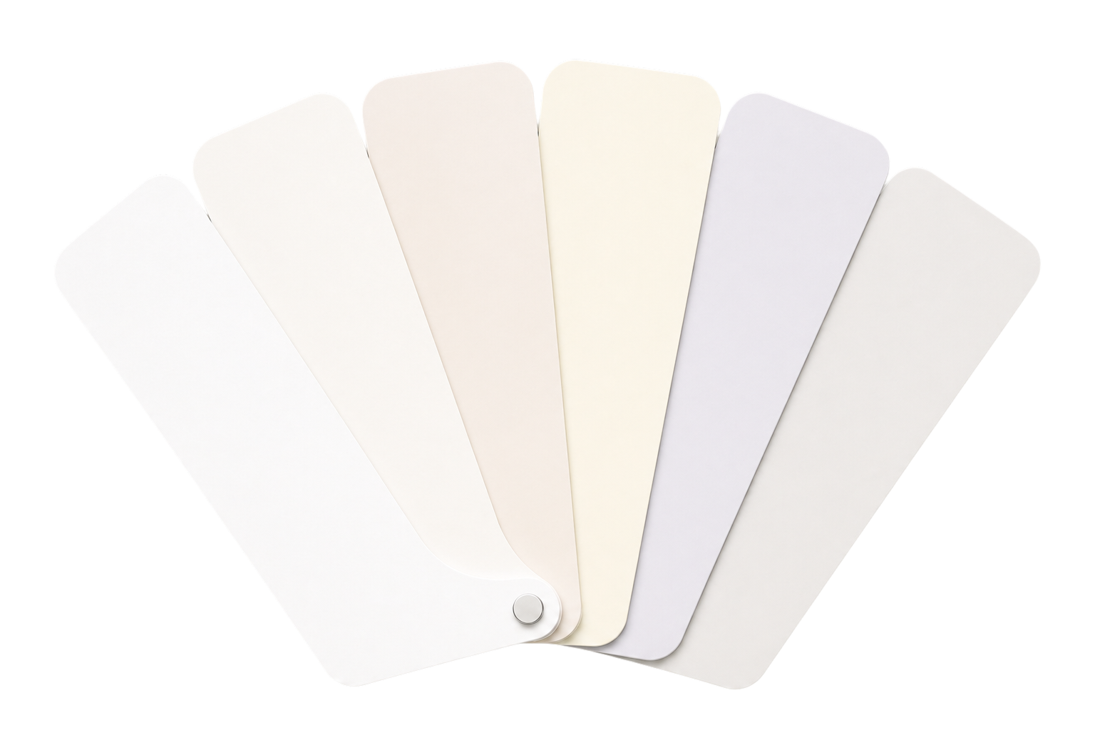 Palette de nuances de blanc