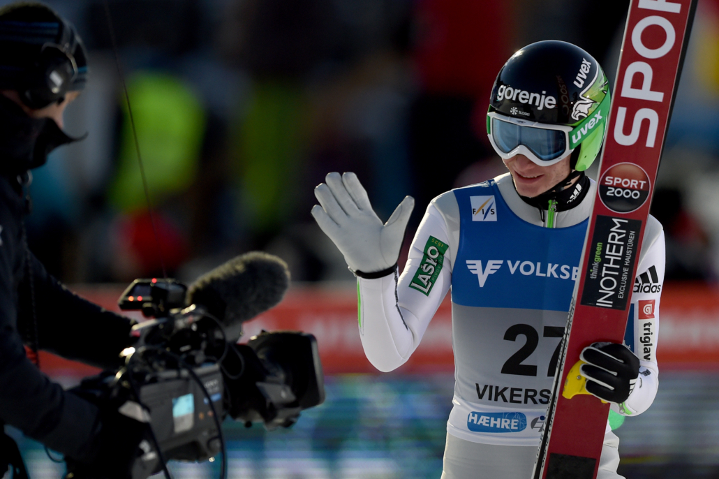 SKI FLYING - FIS WC Vikersund Anže Lanišek